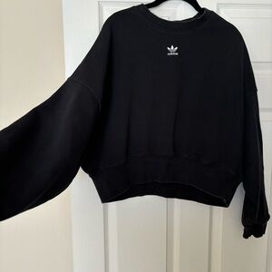 Adidas Adicolor Essentials Fleece Sweatshirt Black Size S